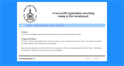 Desktop Screenshot of northcountymeals.org